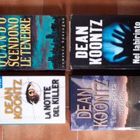 Lotto 4 libri romanzi thriller Dean Koontz