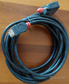 Cavo DVI - HDMI M/M da 5 metri
