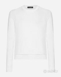 DOLCE & GABBANA T-Shirt Maglia Cotone Taglia S