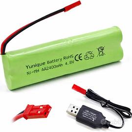 Batteria Ricaricabile Ni-MH AA 4,8V 2400mAh JST
