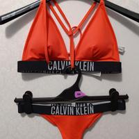 Nuovo Bikini Calvin Klein da Donna color Arancione