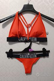 Nuovo Bikini Calvin Klein da Donna color Arancione
