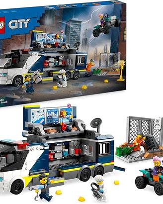 LEGO City Camion Laboratorio Mobile della Polizia,