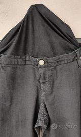 Jeans premaman con fascia, donna, Prénatal, tg XL