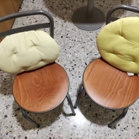 Sedie in ferro battuto