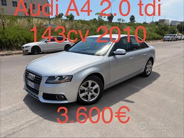 Audi A4 2.0 tdi 143cv berlina manuale