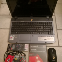 Notebook Pc Acer Aspire 5738G + Mouse Ferrari