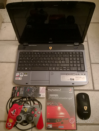 Notebook Pc Acer Aspire 5738G + Mouse Ferrari