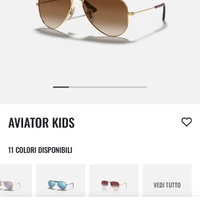 Occhiali Sole Bambino Ray Ban