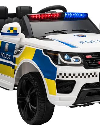 Macchina Elettrica per Bambini della Polizia, 12V 