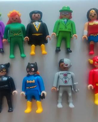 DC Kinder playmobil 13 personaggi supereroi
