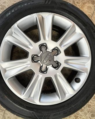 CERCHI LEGA ORIGINALI AUDI da 15’+ GOMME