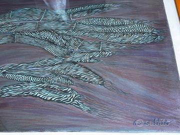 acrilico su tela “Fibre Verde”, Fernando Di Nicola