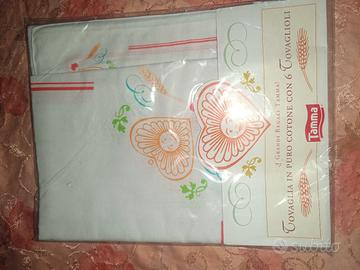 Tovaglia puro cotone Tamma vintage 