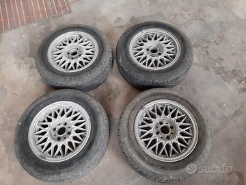 4 Cerchi IN LEGA usati per BMW SERIE 3 MODELLO E30