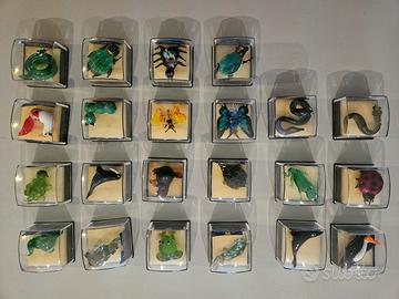 Vetri di Murano 22 animali diversi