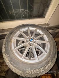 gomme e cerchi bmw invernali bridgestone 225/55r17