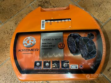 Kremer  209 catene neve 12mm gr.24,5