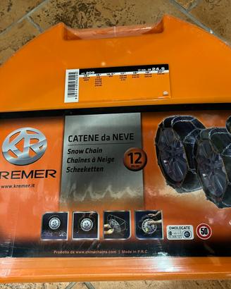 Kremer  209 catene neve 12mm gr.24,5