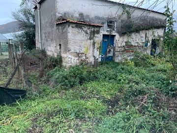 Terreno 1600 metri quadri con casa rurale