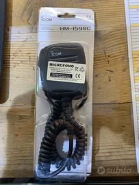 Microfono radio icom hm-159sc