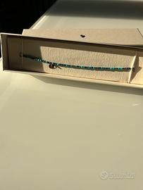 Bracciale DoDo argento 925 e turchese con corallo