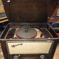 Radiogiradischi a valvole d'epoca
