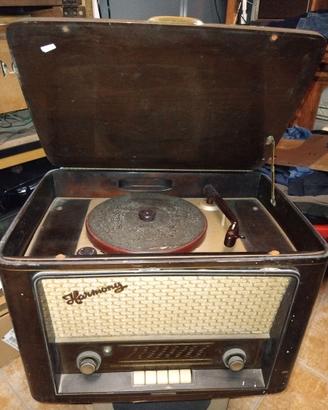 Radiogiradischi a valvole d'epoca