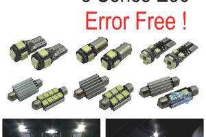 KIT 16 LAMPADE LED INTERNE BMW SERIE 3 E36 SEDAN C