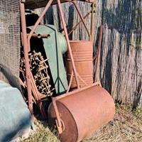 rullo da giardino in ferro