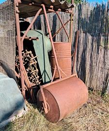 rullo da giardino in ferro