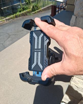 Porta cellulare  LAMICAL  ammortizzato per moto 