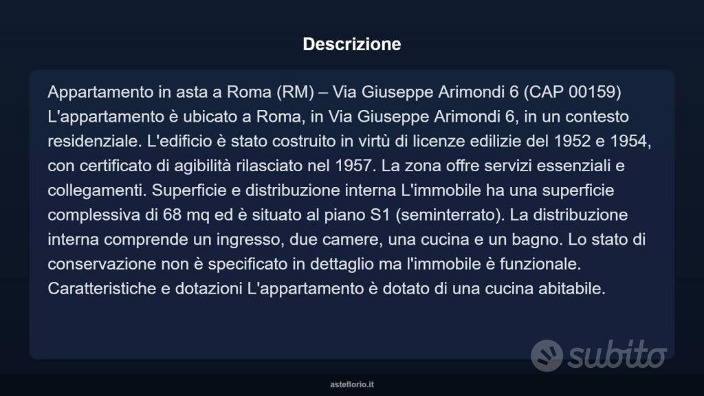 Appartamento – Roma, Tiburtino - Vista 4