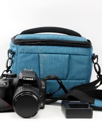 Fotocamera Canon EOS 1000D obiettivo EF-S 18-55 mm