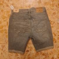short jeans strappati hollister nuovi