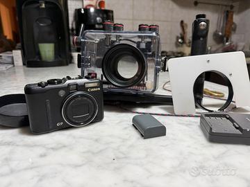 fotografia subacquea, Canon G9 + custodia Ikelite