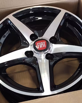 4 Cerchi In Lega NUOVI da 13 Per Fiat Uno 127 Ecc