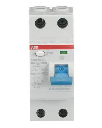 ABB INTERRUTTORE DIFFERENZIALE PURO F202AC 25A 30M