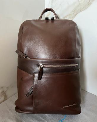 Zaino piquadro pelle marrone