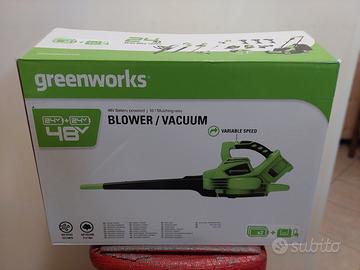 Greenworks Aspirafoglie e Soffiatore