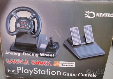 Volantino Nextec Analog Racing PlayStation 1/2