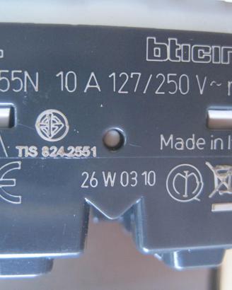 lotto 7 pulsanti assiali bticino - N4055N