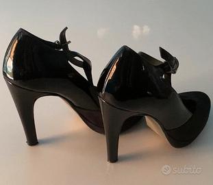 Scarpe nere eleganti Onde Piane