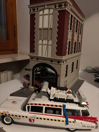 Playmobil Ghostbusters caserma e auto