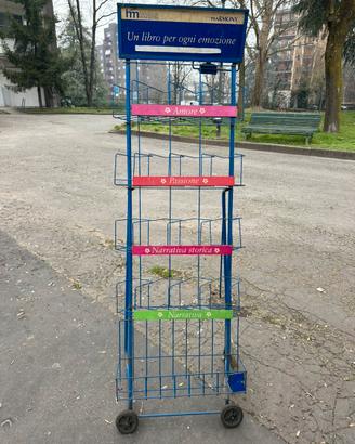 Espositore Edicola Vintage per riviste e giornali