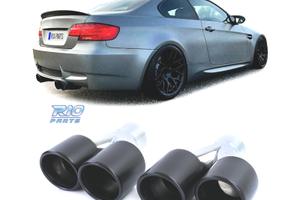 TERMINALI SCARICO DOPPIO UNIVERSALE 2x 89MM IN ACC