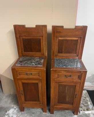 Coppia comodini primi 900 stile Liberty