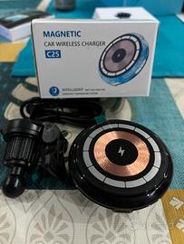 Caricatore wireless magnetico da bocchetta d’auto