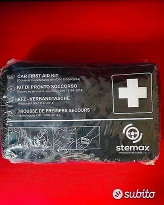 KIT PRIMO SOCCORSO AUTO - NUOVO E COMPLETO STEMAX