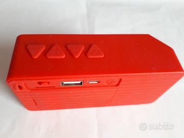 MINI CASSA PORTATILE SPEAKER BLUETOOTH CON REGISTR